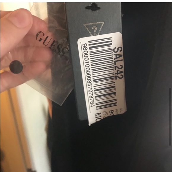 MUST GO❗️ Black satin guess romper - Picture 8 of 8